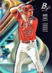2018 Base Set Mike Trout card art