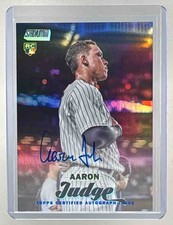 2017 Autographs Aaron Judge card art