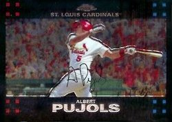 2007 Base Set Albert Pujols card art
