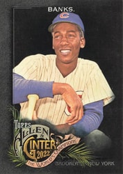 2022 Base Set Ernie Banks card art