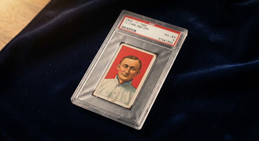 1909 T206 Honus Wagner card art